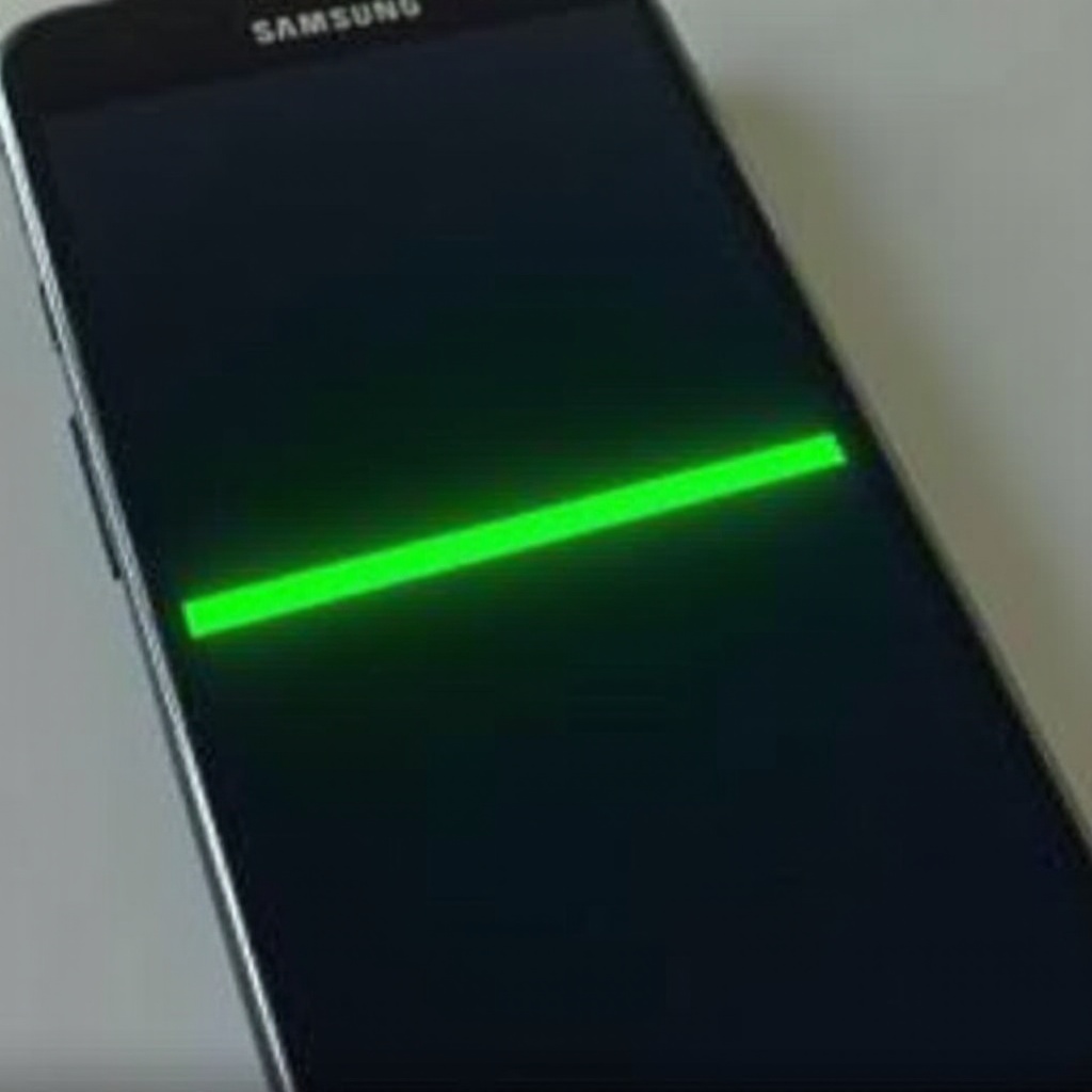 Comment réparer un trait vert sur l’écran de votre téléphone Samsung