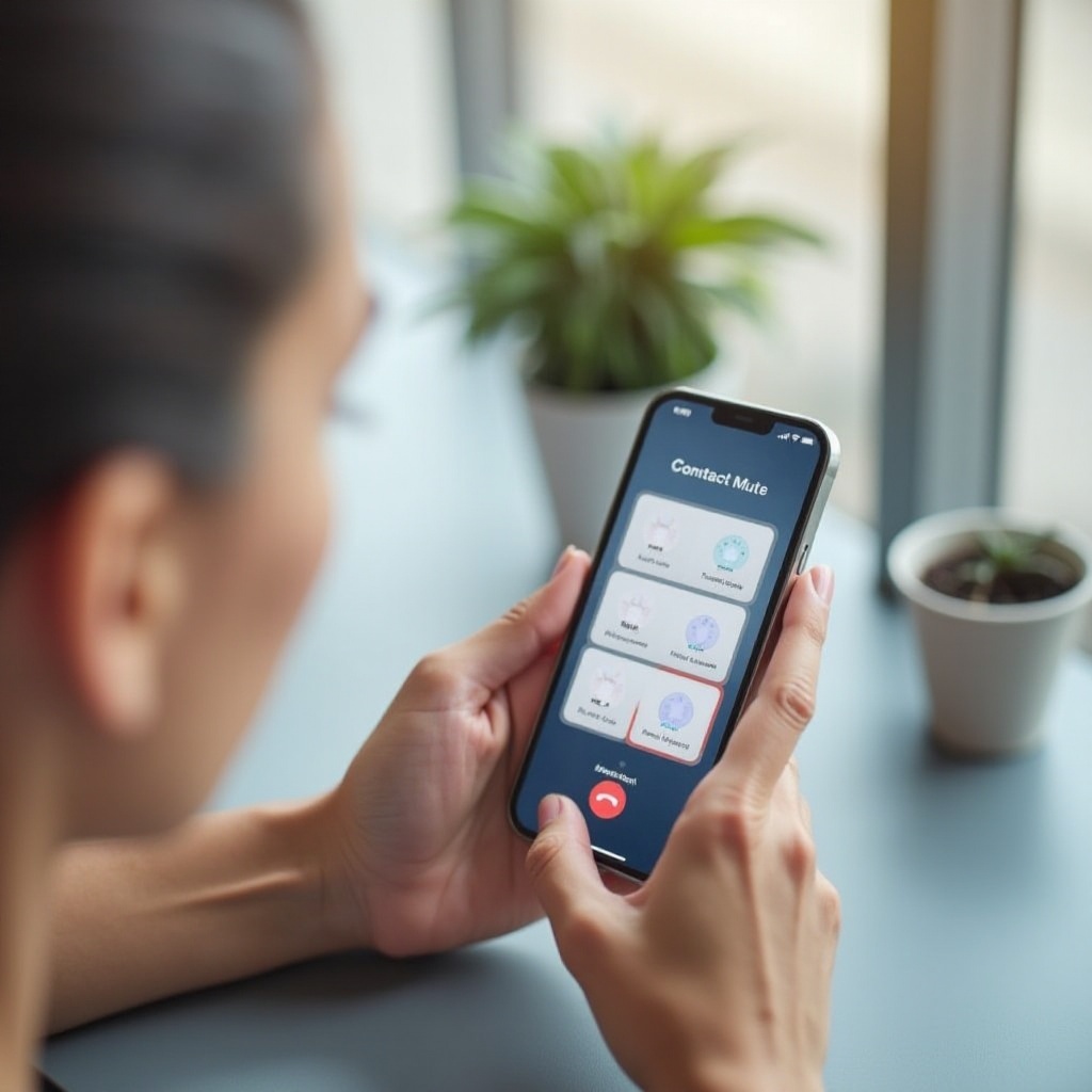 how to unmute a contact on iphone