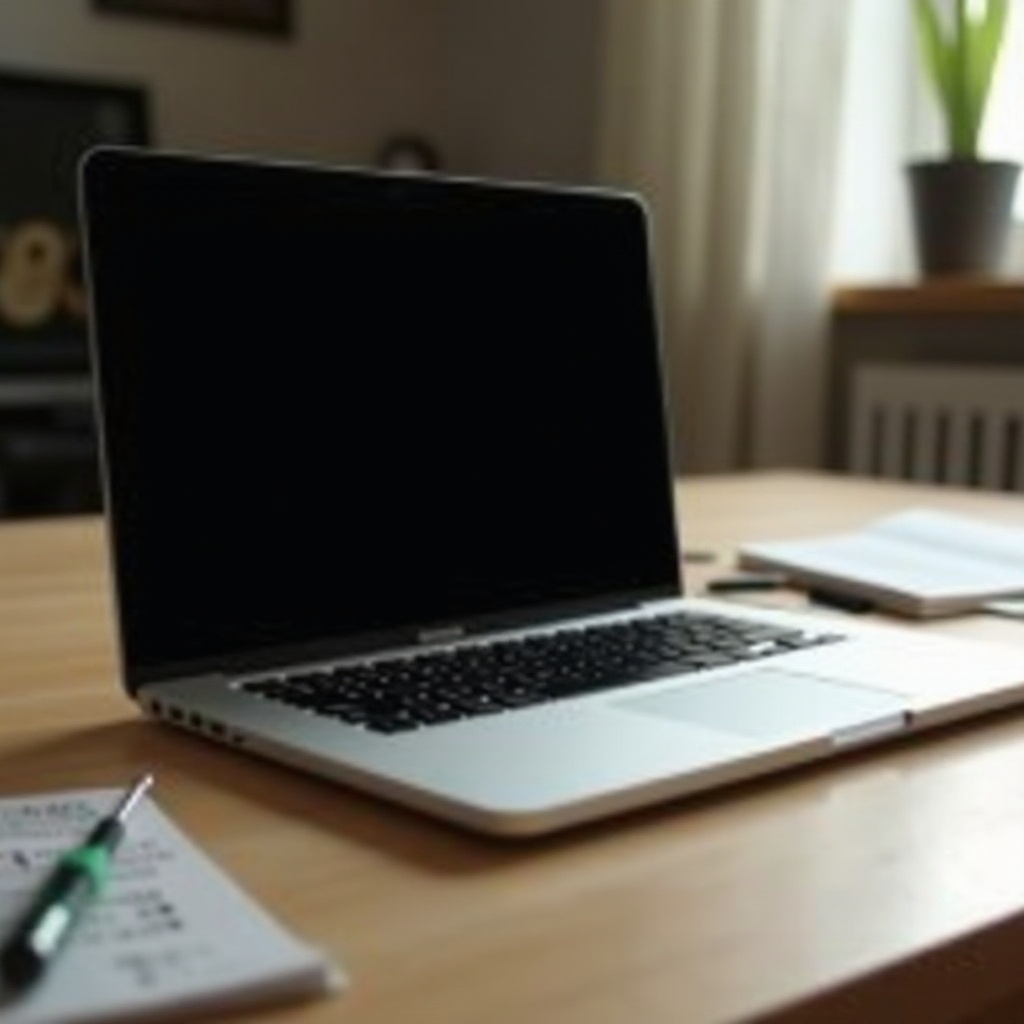 How to Fix a Dropped Laptop with a Black Screen